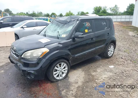 2013 Kia Soul + from USA, damaged, VIN KNDJT2A63D7753111
